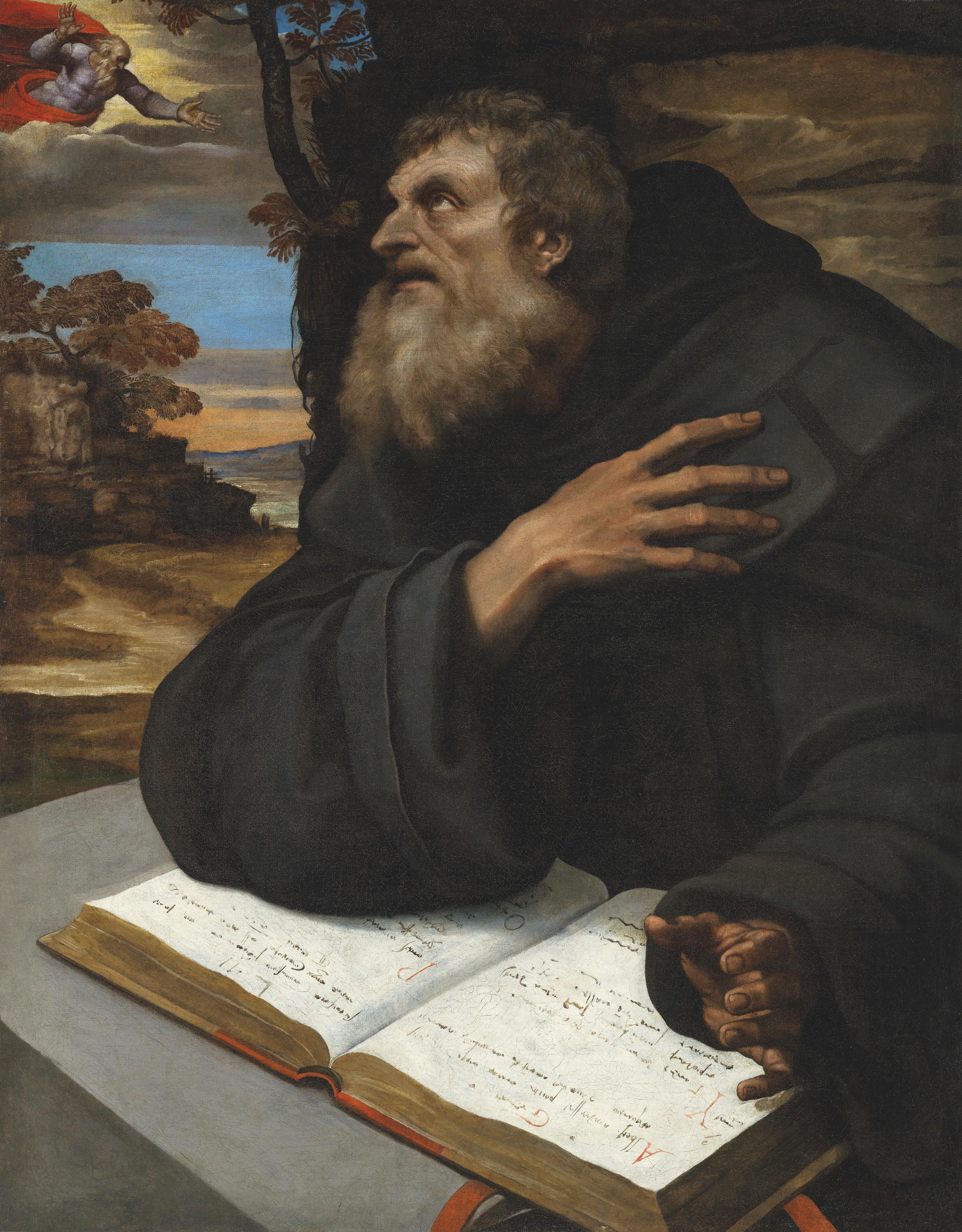 Sebastiano Luciani - The Vision Of Saint Anthony Abbot