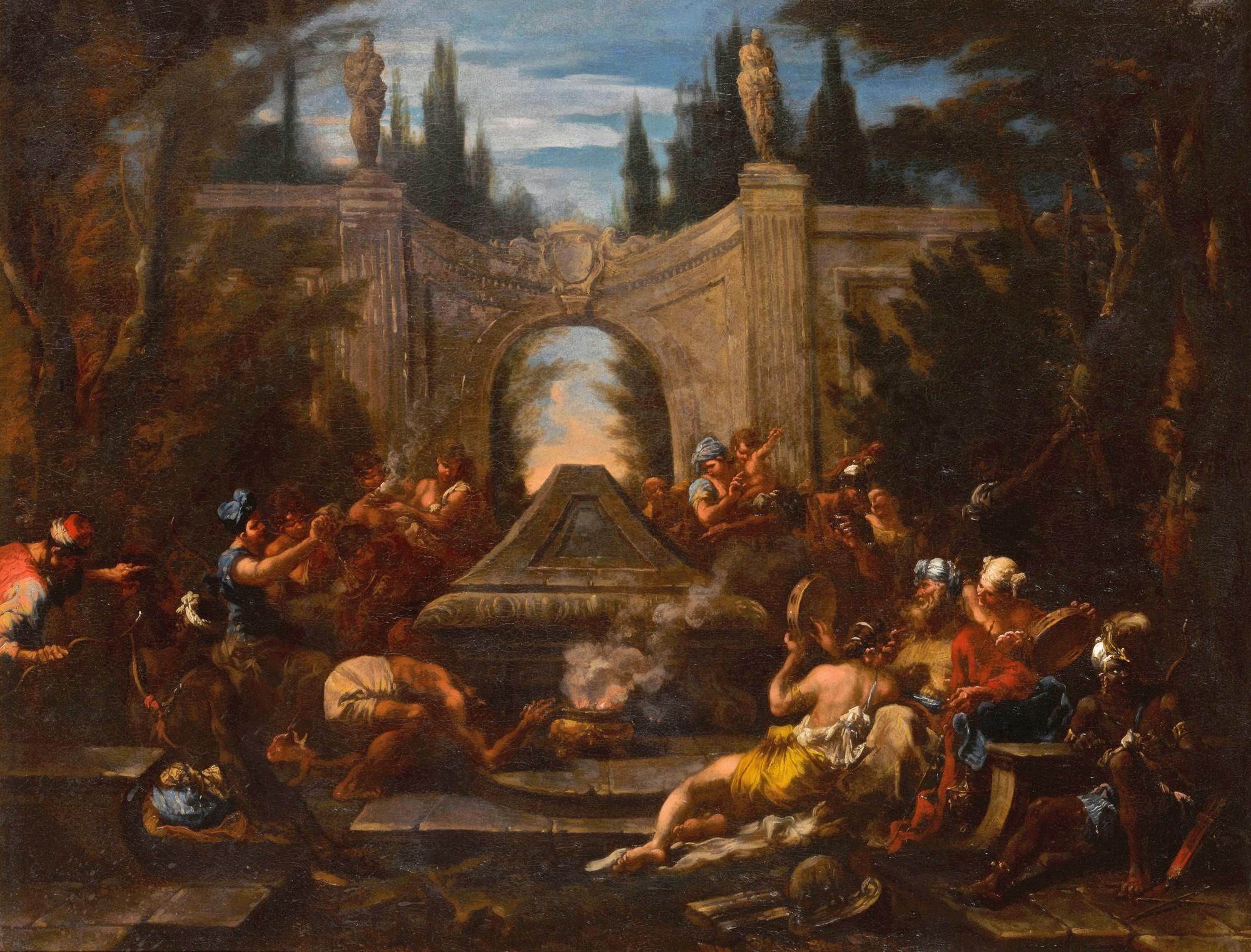 Sebastiano Ricci - A bacchanal