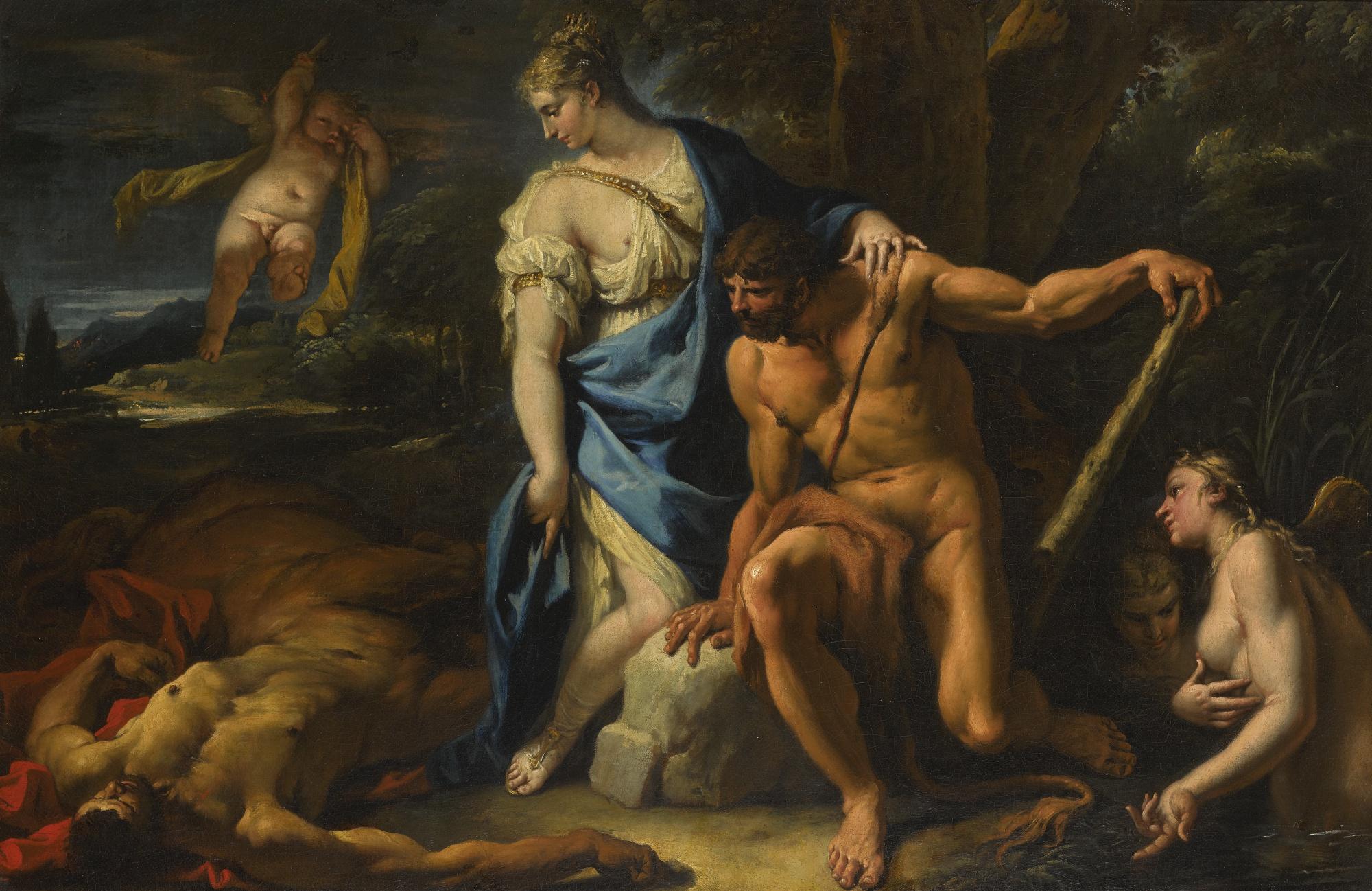 Sebastiano Ricci - Hercules And Deianira, With The Dying Centaur Nessus