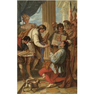 Sebastiano Ricci - The Investiture Of Marco Corner As Count Of Zara In 1344