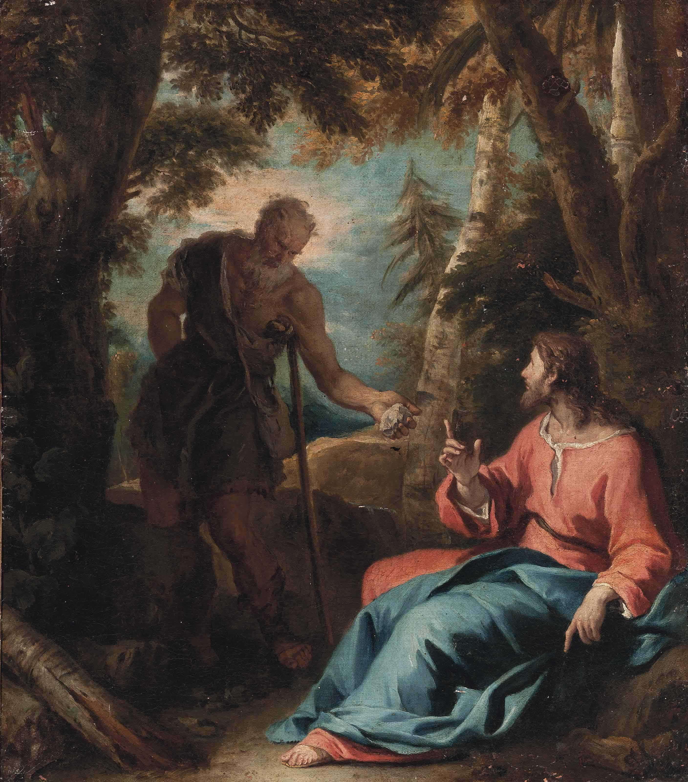 Sebastiano Ricci - The Temptation Of Christ In The Wilderness
