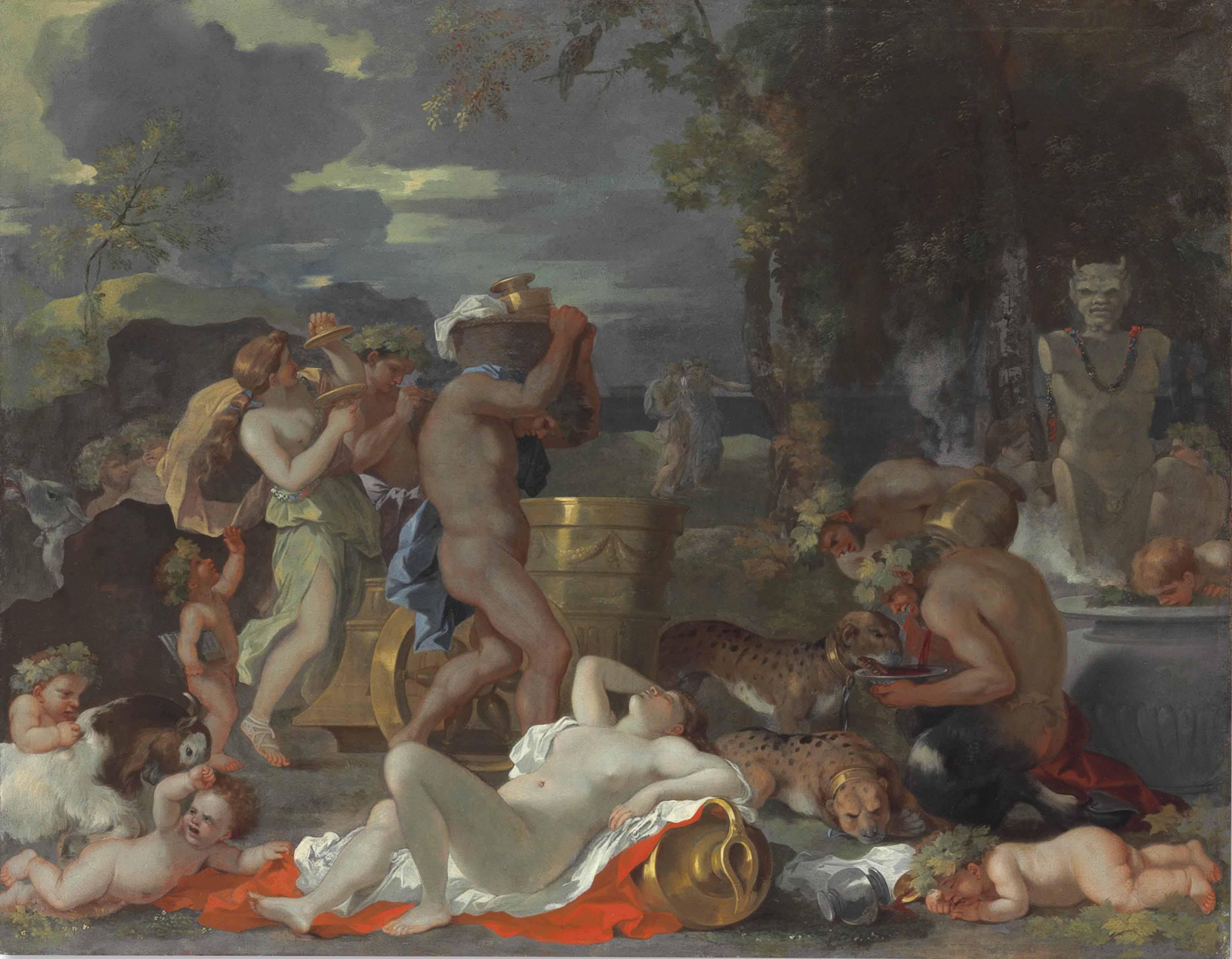 Sébastien Bourdon - Bacchus And Ariadne On The Island Of Naxos