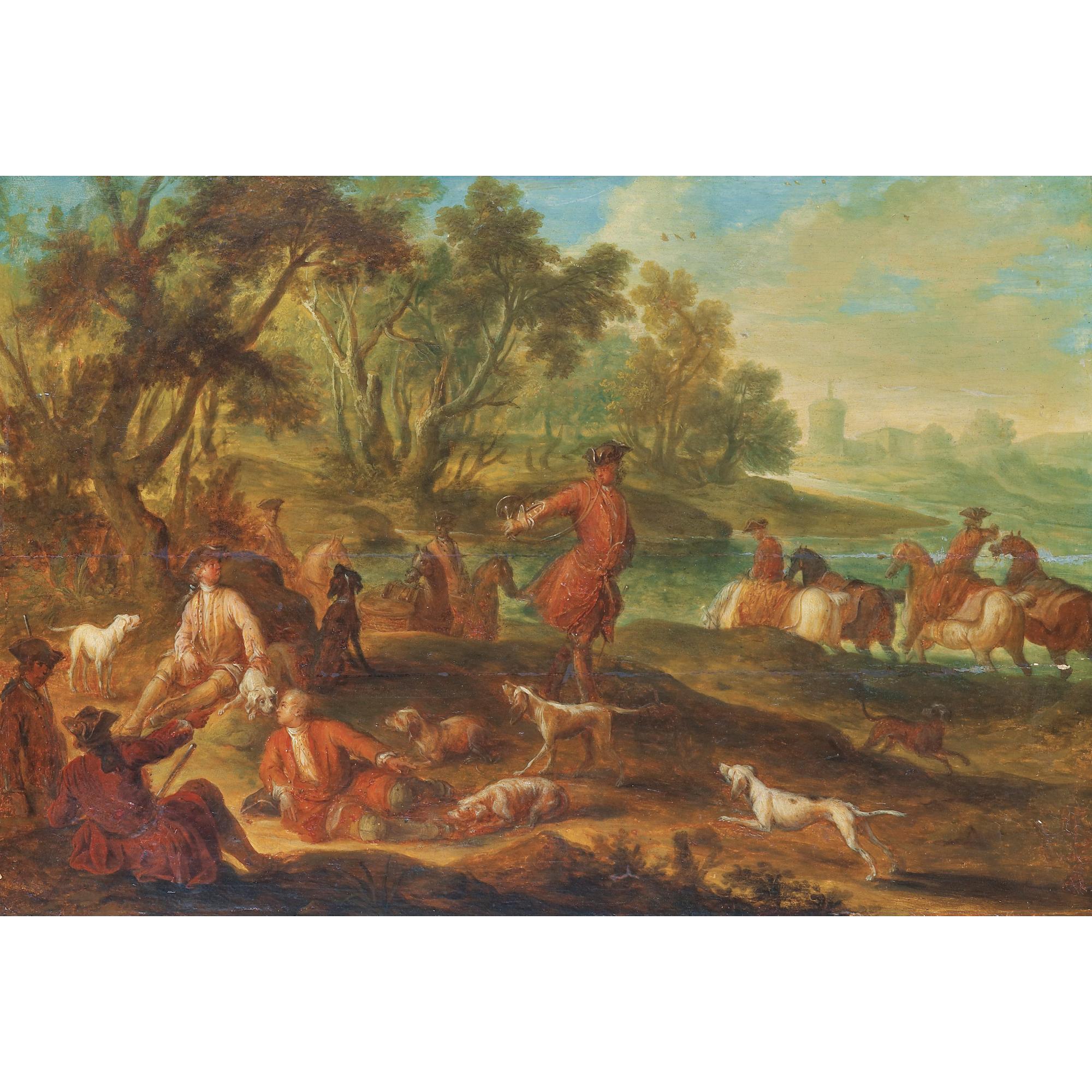 Sébastien Jacques Leclerc - Le Repos Des Chasseurs