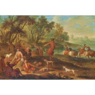 Sébastien Jacques Leclerc - Le Repos Des Chasseurs