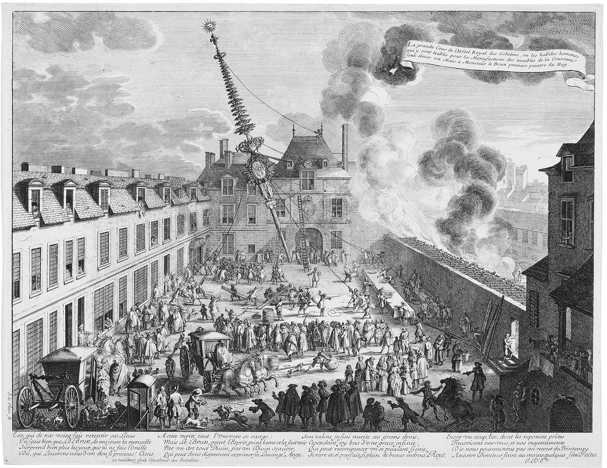 Sebastien Leclerc I. - Le mai des gobelins.