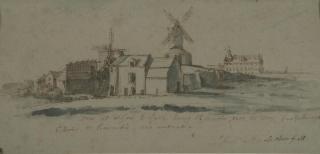 Sebastien Leclerc I. - Vue de Montmartre.