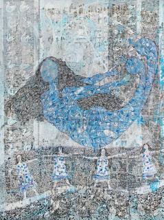 Seema Kohli - Untitled (The Golden Womb - \'Who I am\')