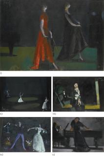 Seif Wanly - Egyptianuntitled (Five Studies On Ballet Dancers)