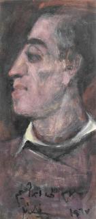 Seif Wanly - Portrait Of The Artists Brother, Adham Wanly