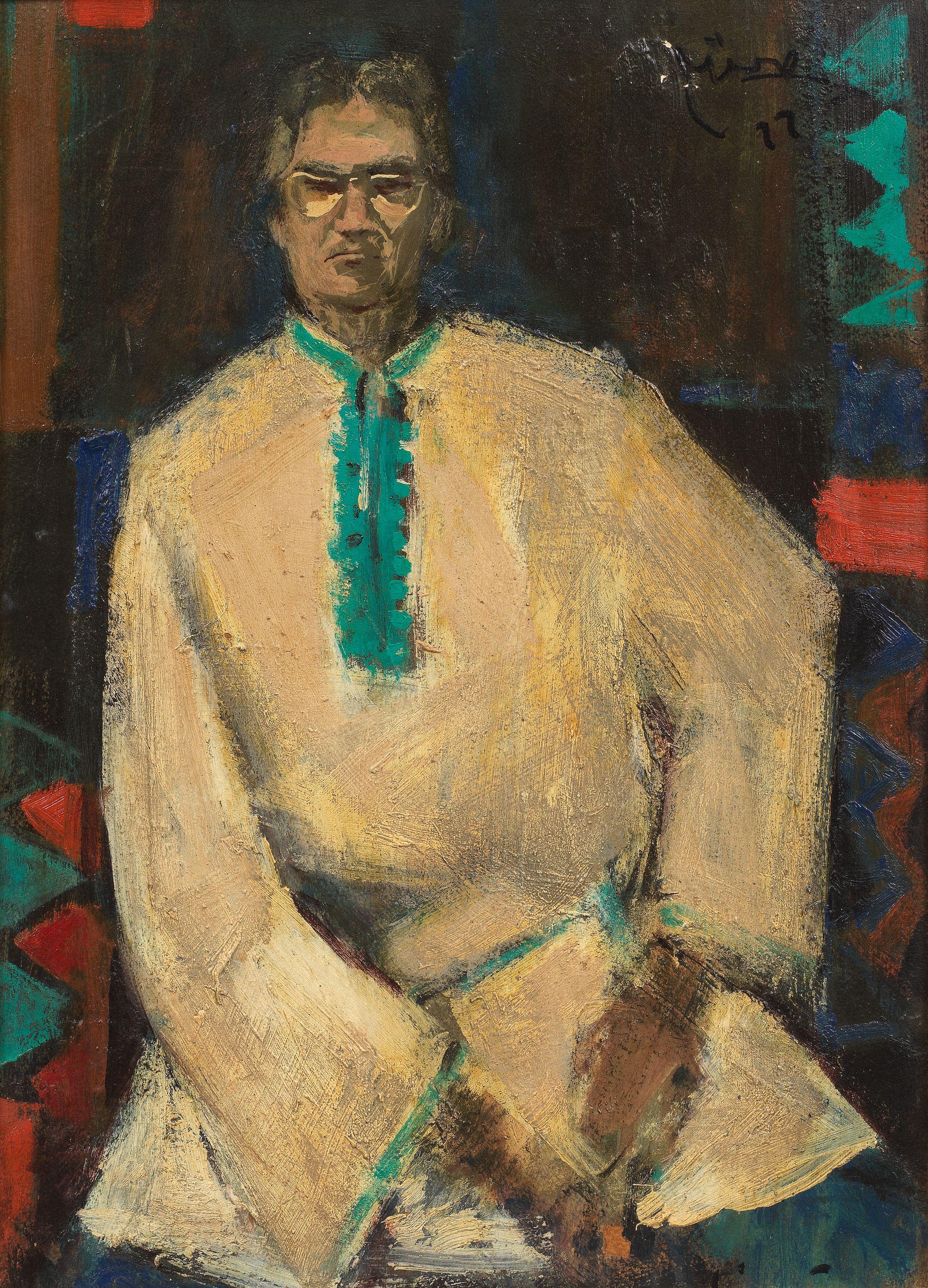 Seif Wanly - Self-Portrait
