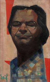Seif Wanly - Self-Portrait