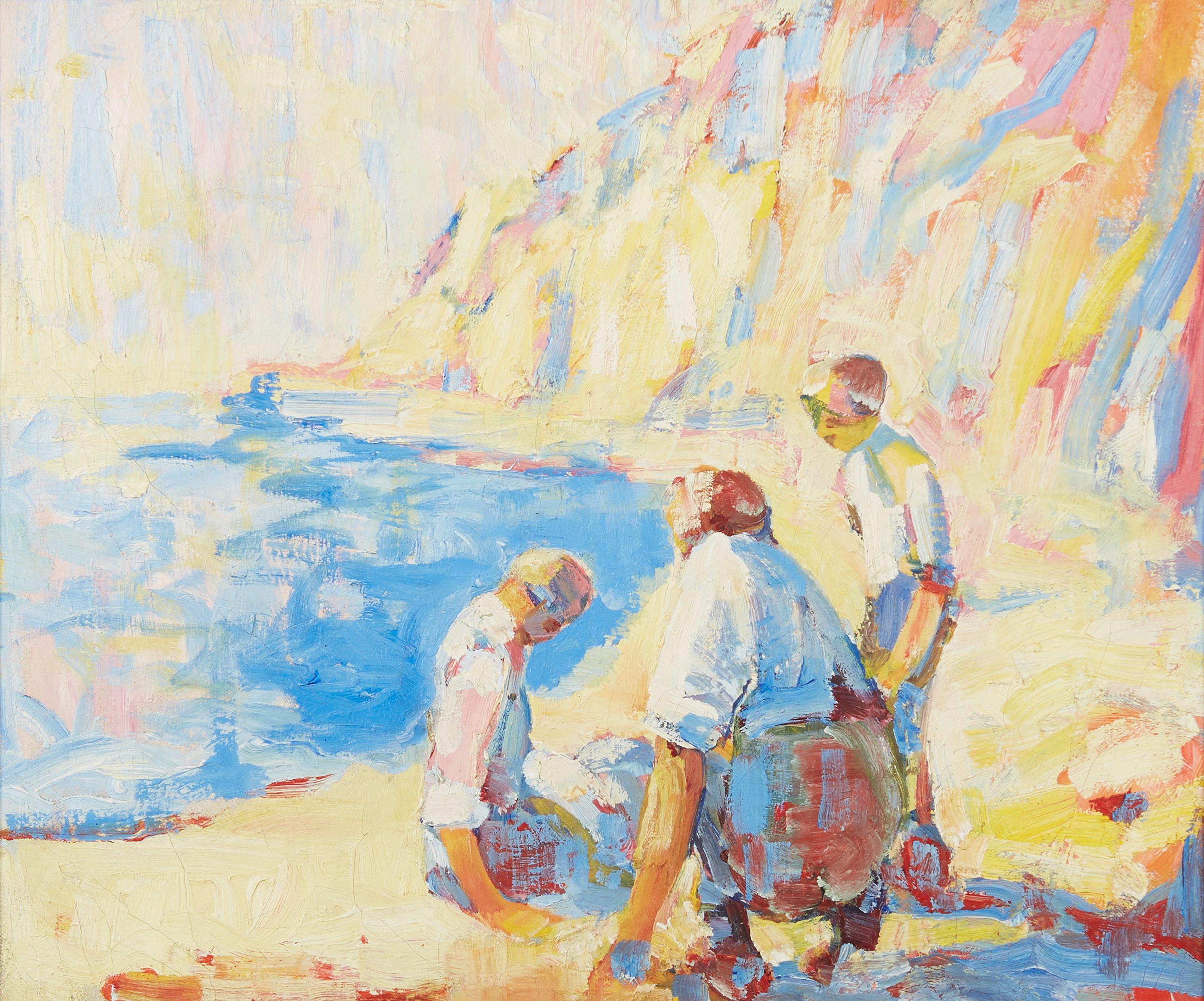 Selden Connor Gile - Clamming, Belvedere Beach