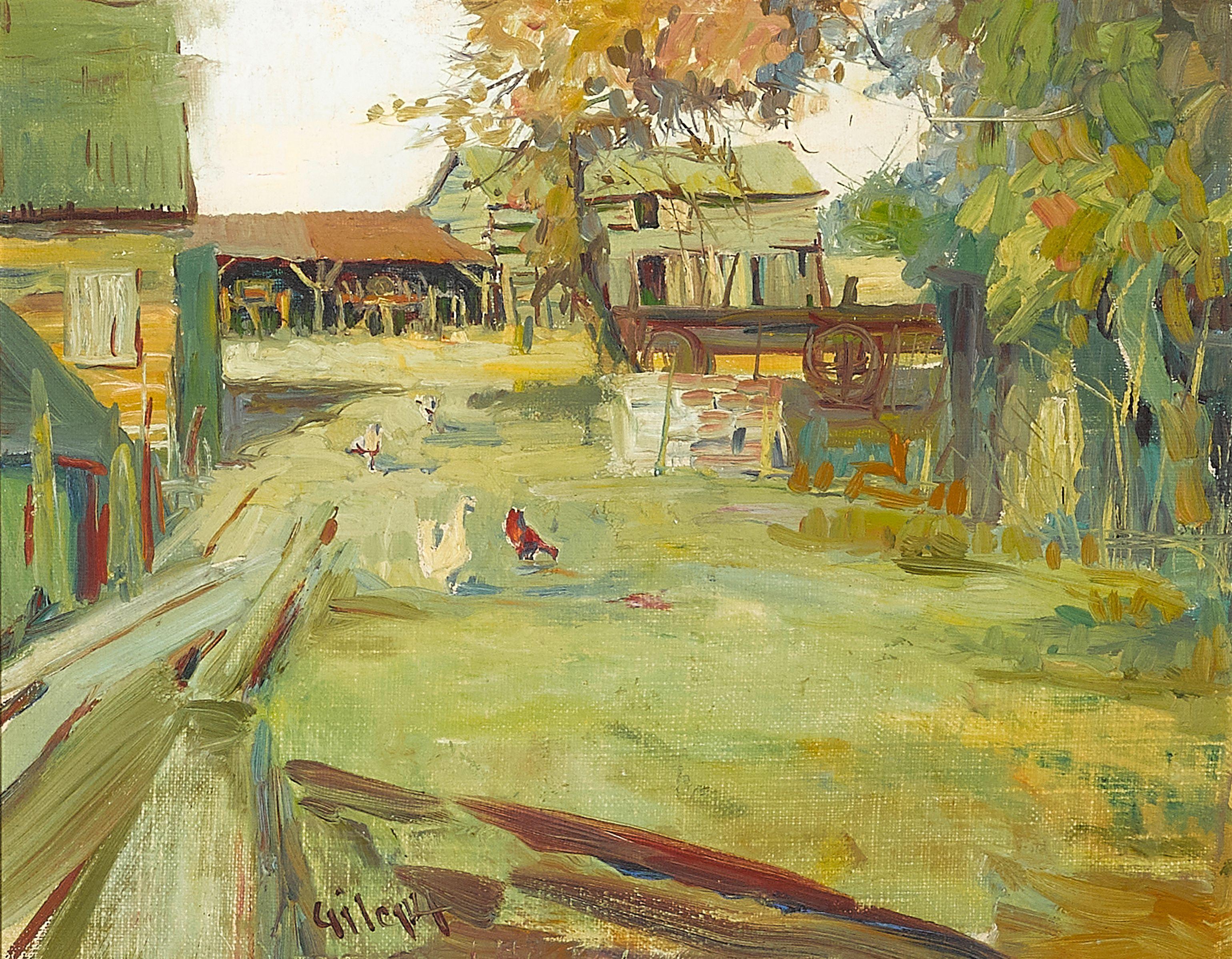 Selden Connor Gile - Farm Scene (Walnut Creek)