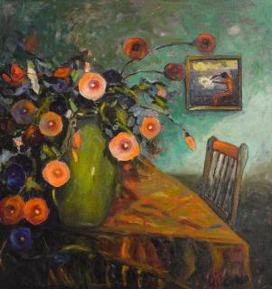 Selden Connor Gile - My Table and Chair: Flowers