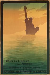 Sem - Pour La Liberté Du Monde. Banque Nationale De Crédit.