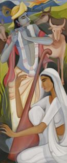 Senaka Senanayake - Lord Krishna And Mirabai