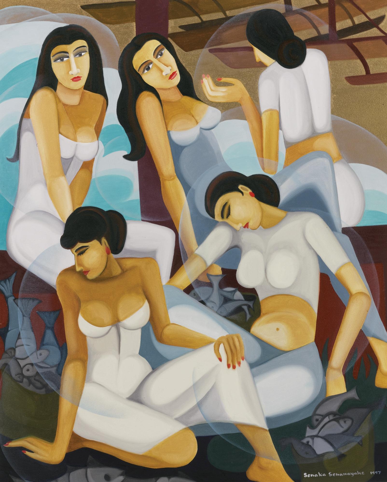 Senaka Senanayake - Untitled (Bathers)