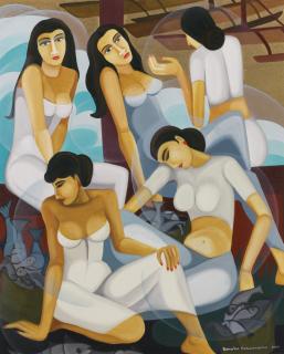 Senaka Senanayake - Untitled (Bathers)