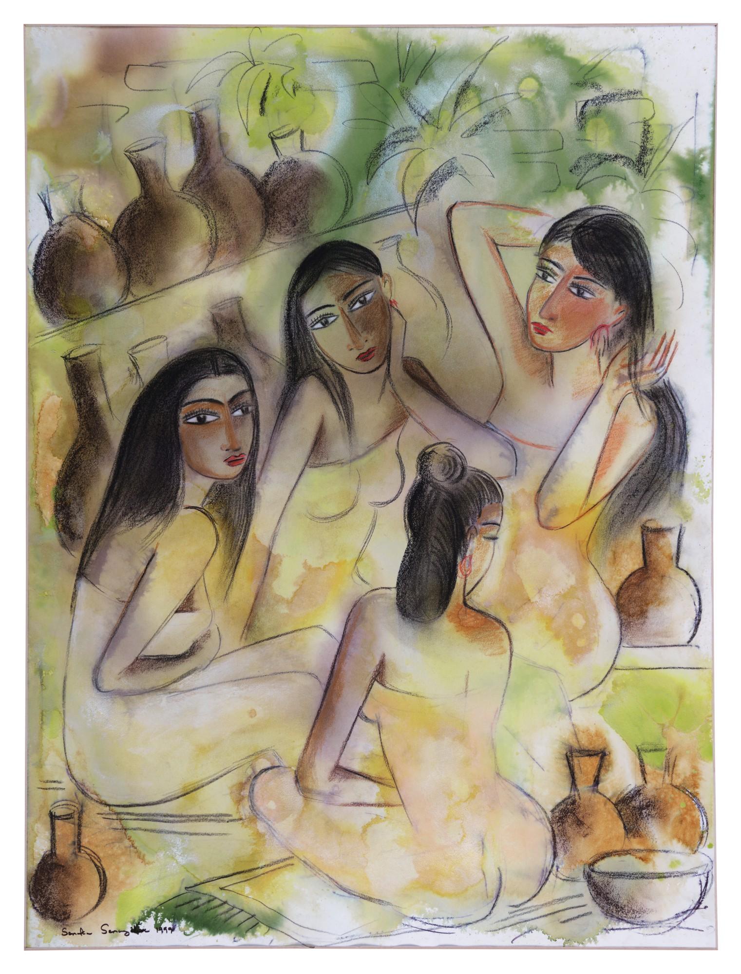 Senaka Senanayake - Untitled (Maidens)