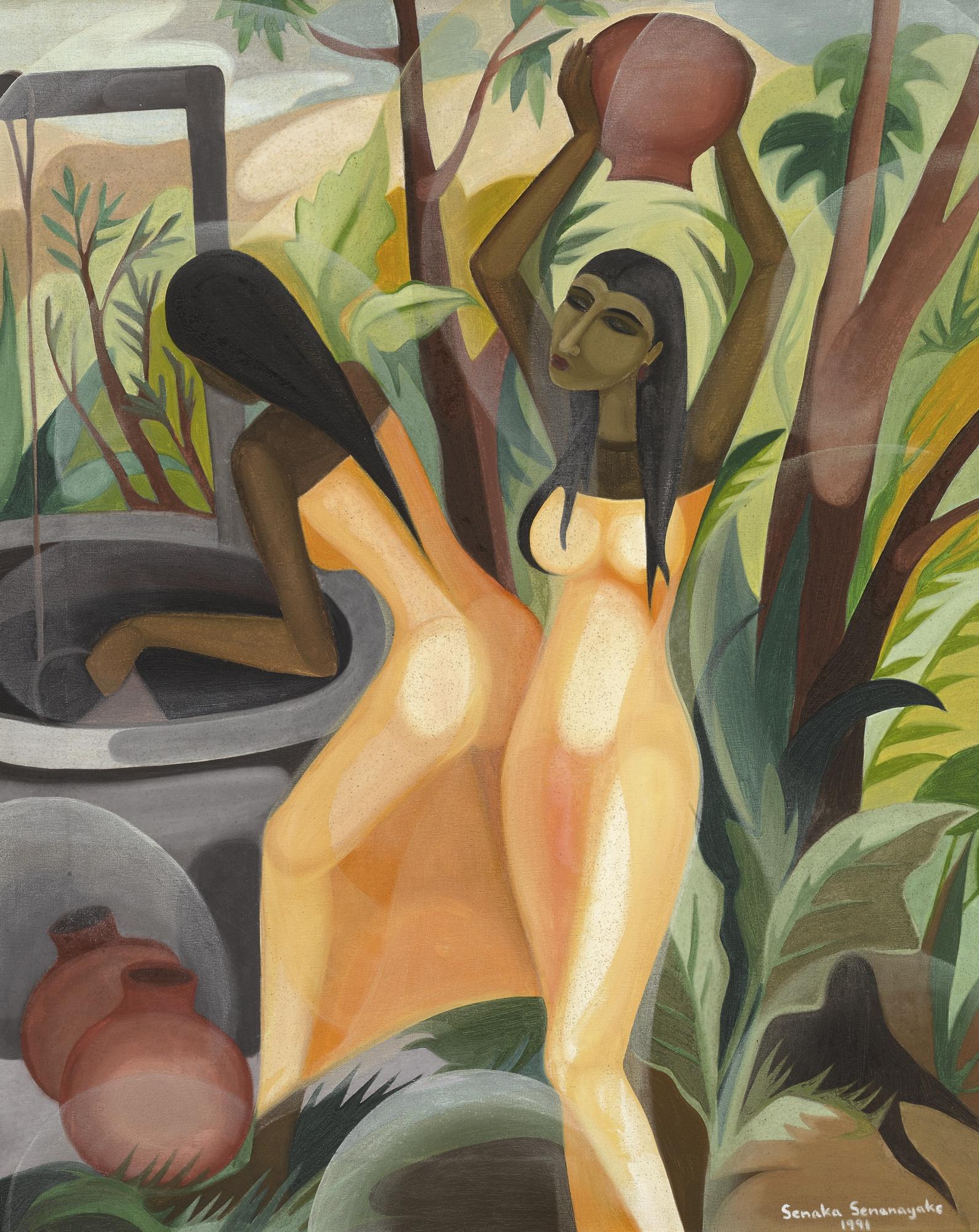 Senaka Senanayake - Women At The Well 