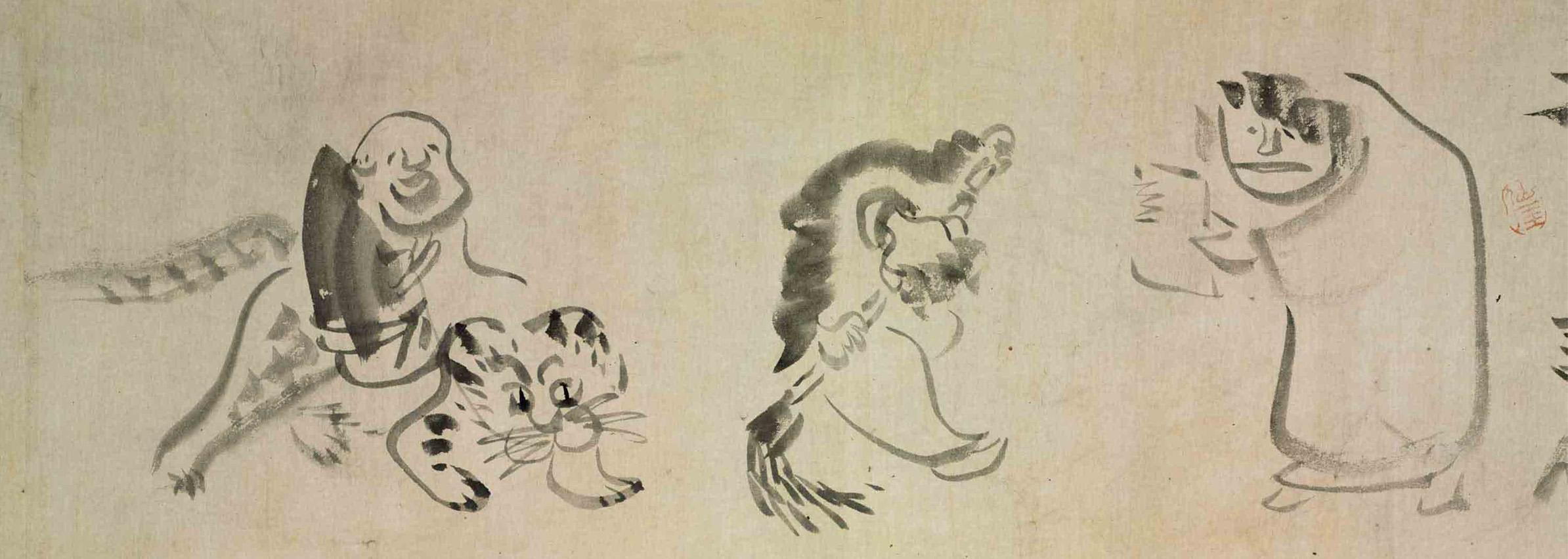 Sengai Gibon - Famous moments in the lives of Zen monks