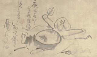 Sengai Gibon - Yawning Hotei