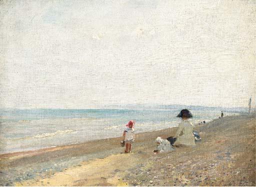 Septimus Edwin Scott - On the Beach