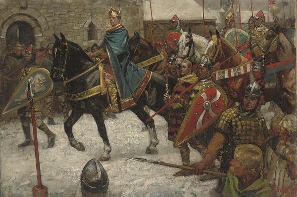 Septimus Edwin Scott - The King\'S Procession