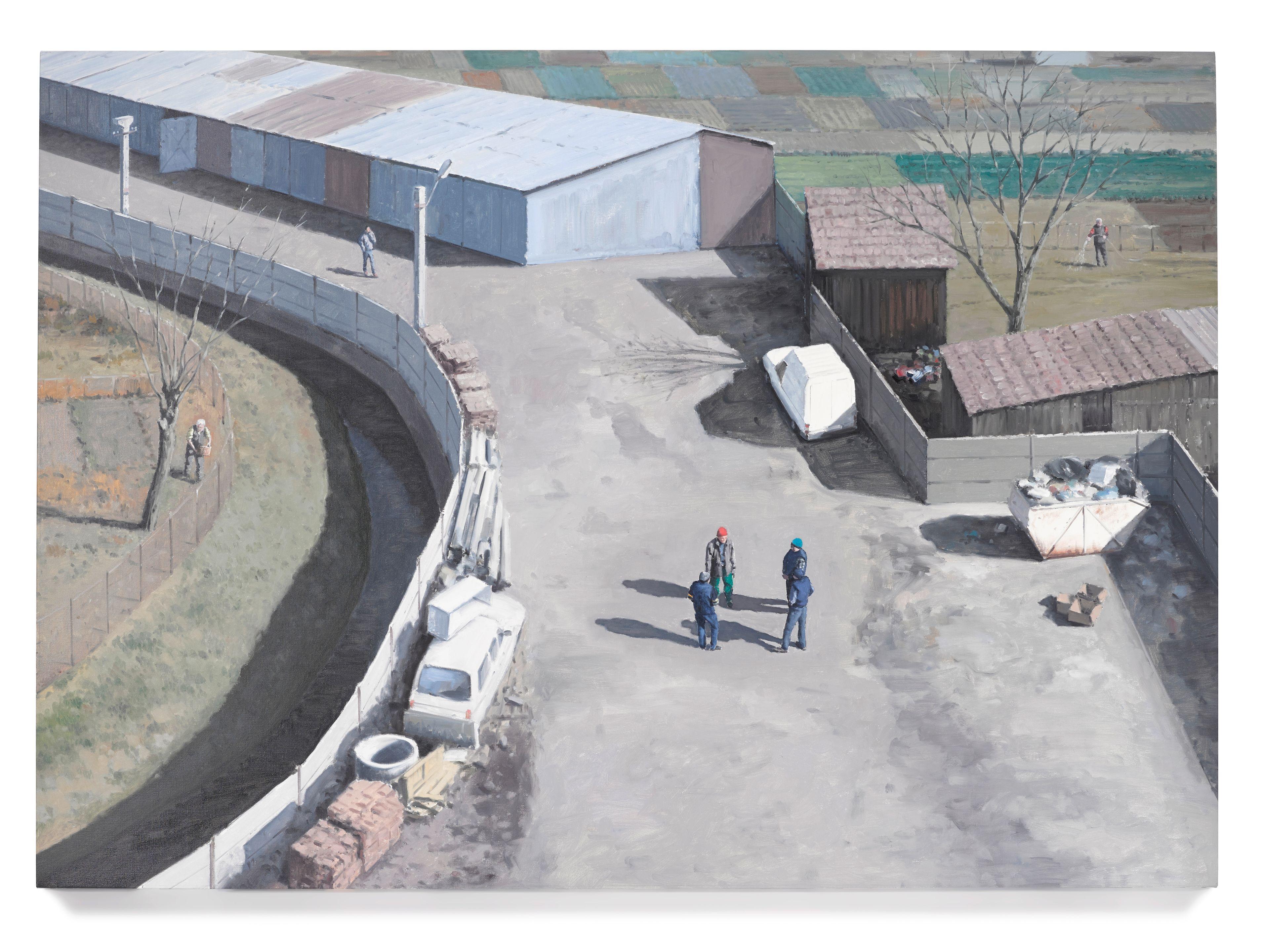 Serban Savu - The Owner, His Right Hand and the Workers, 2012