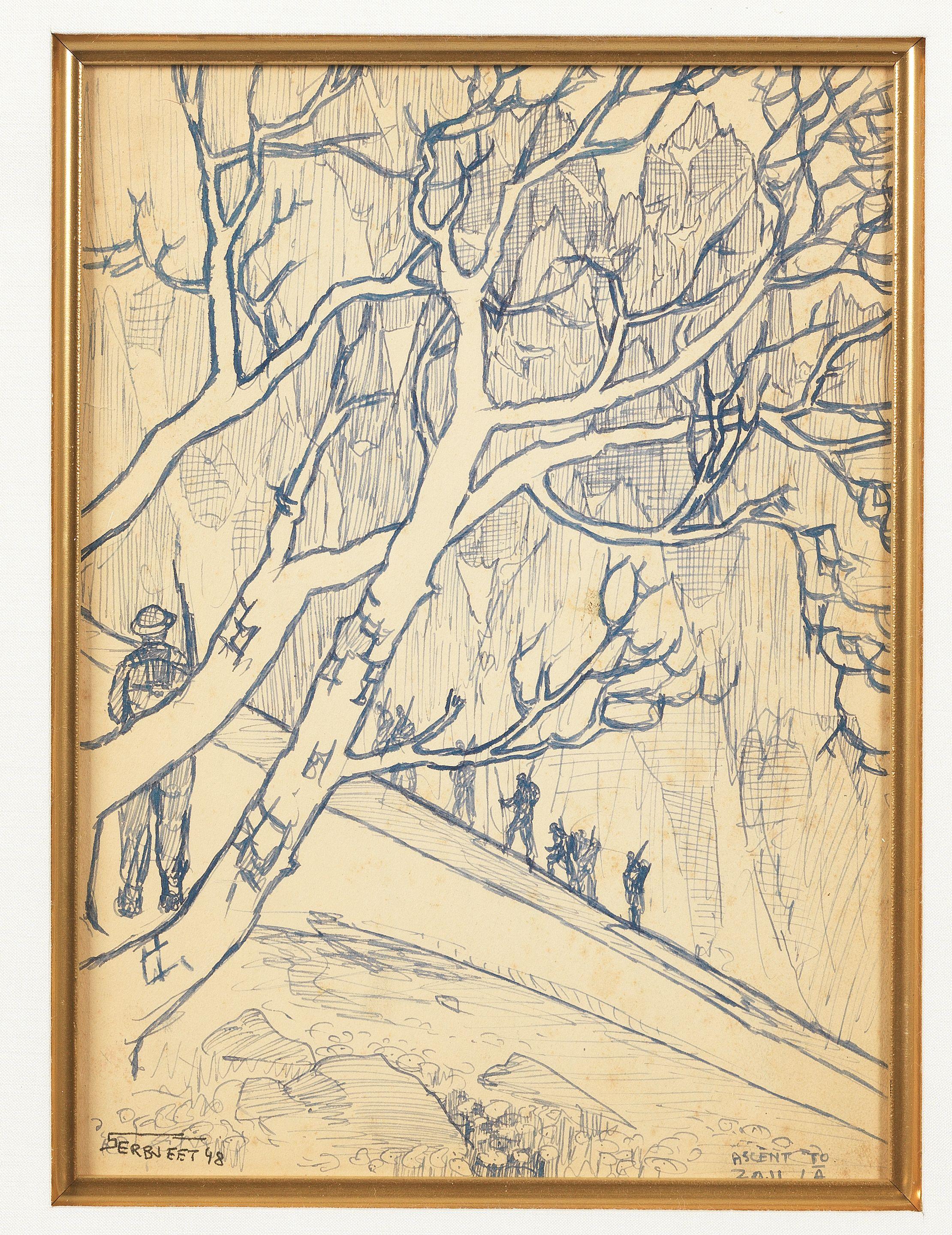 Serbjeet Singh - Kashmir War (Set Of 47 Drawings)