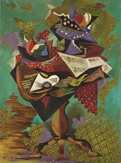 Serge Ferat - Composition au guridon