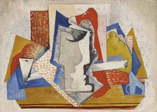 Serge Férat - Nature morte à la pipe