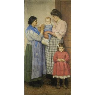 Serge Férat - Russian Family Portrait, 1909