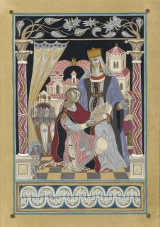 Serge Ivanoff - A Queen and her knight