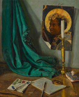 Serge Ivanoff - Still life with a letter