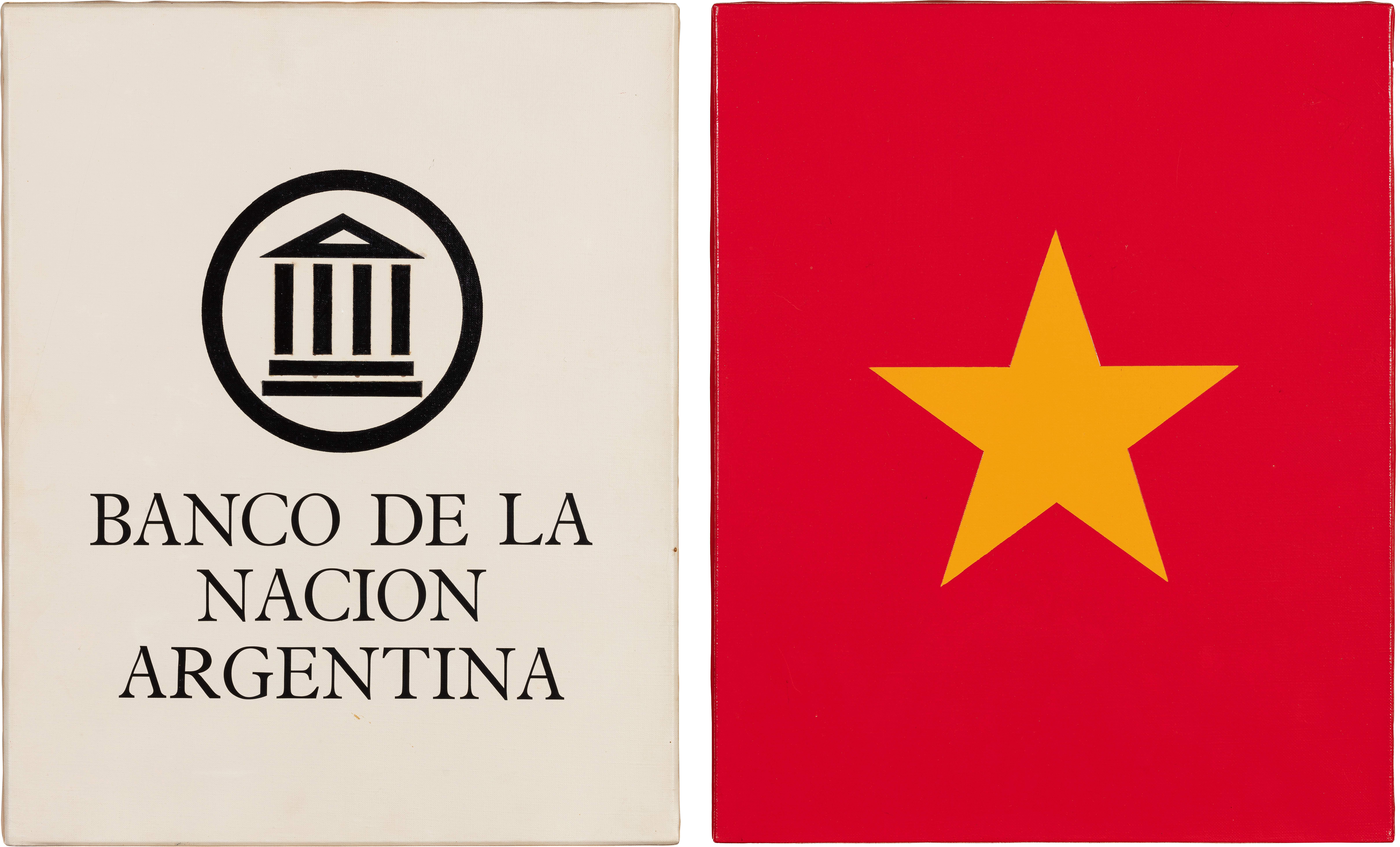Serge Kliaving - Banco de la Nacion Argentina ; China Flag (two works)