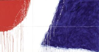 Serge Lemoyne - Rouge, Bleu, Route No 2