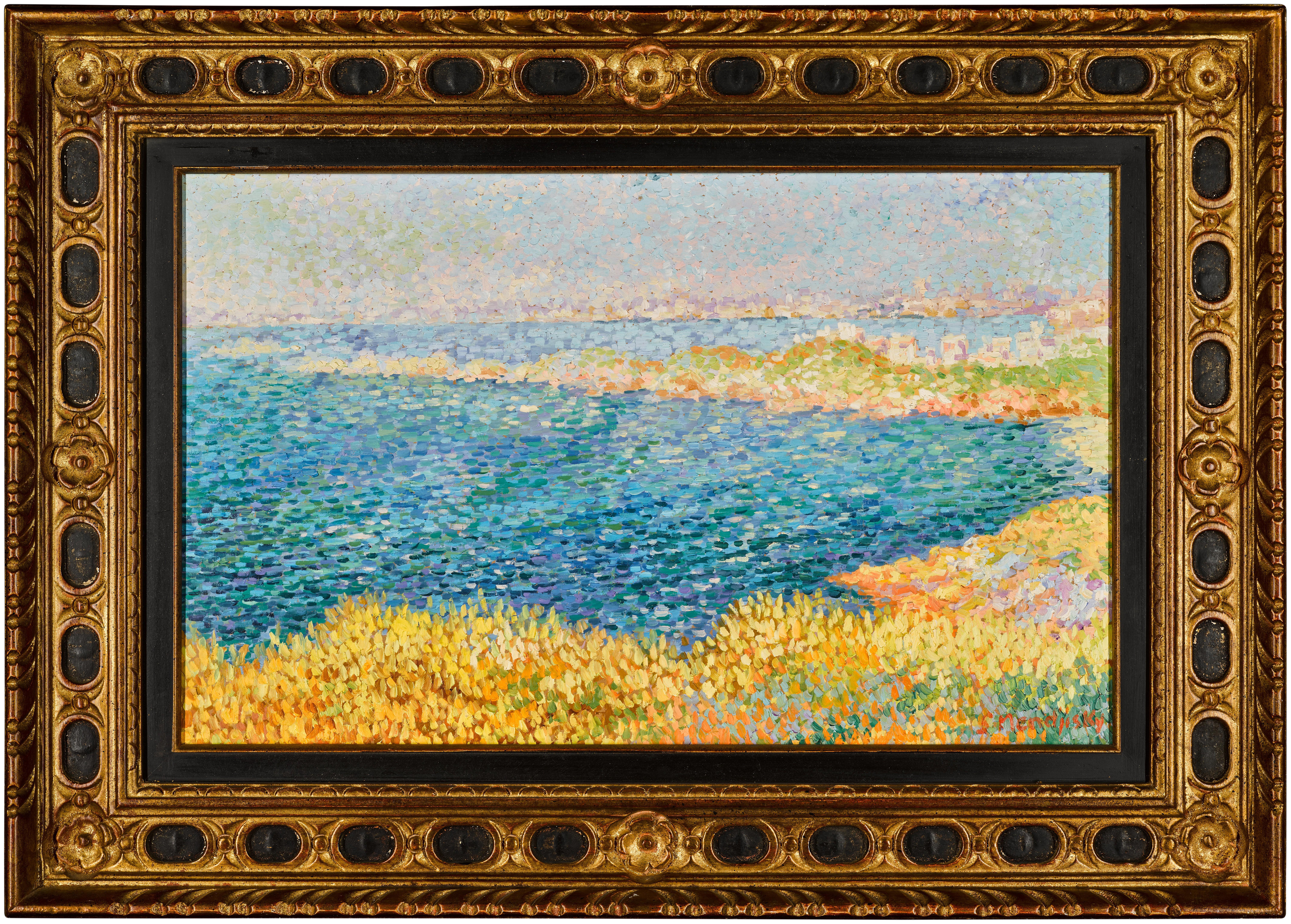 Serge Mendjisky - La Baie, environs de St Tropez