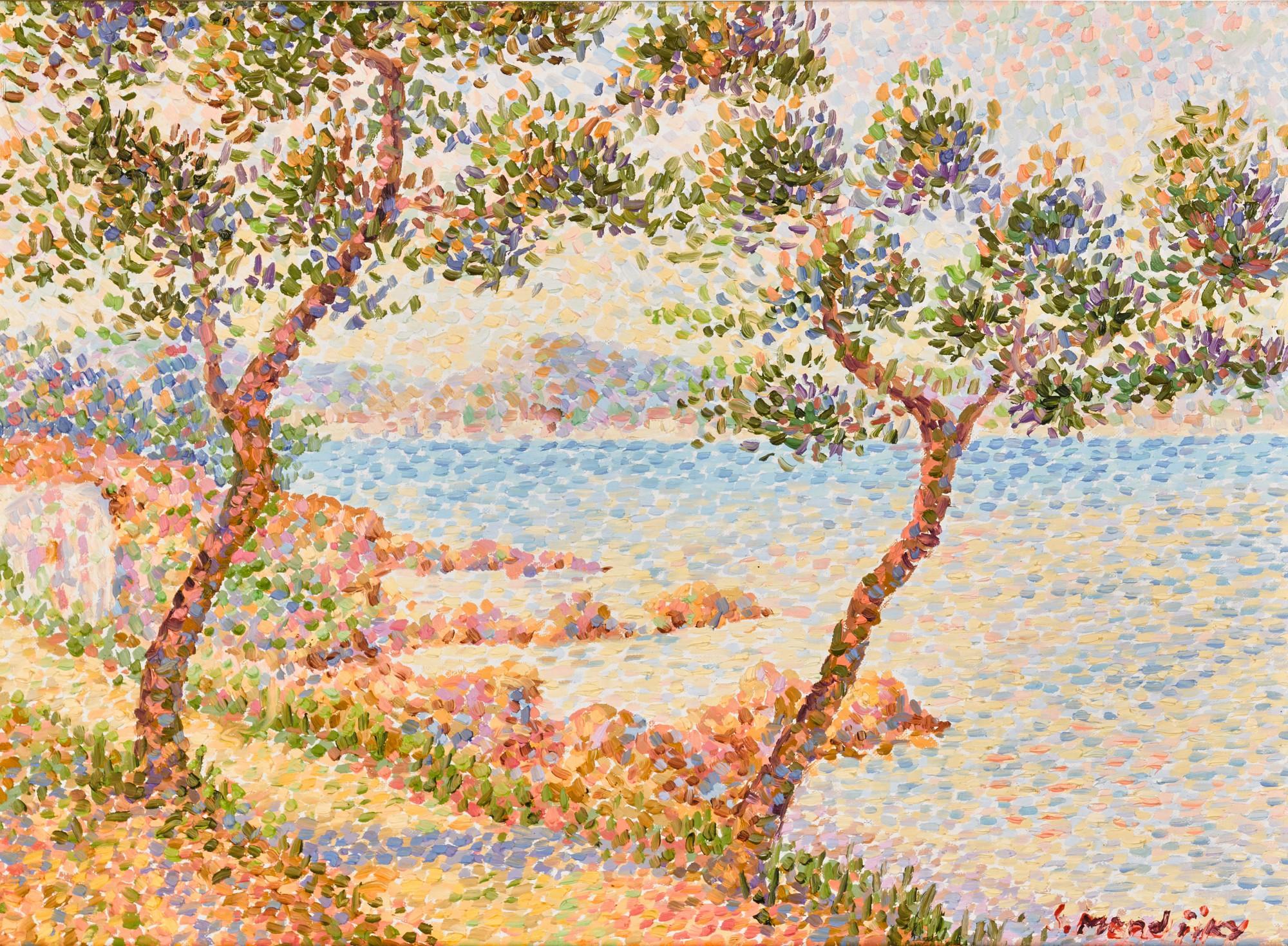 Serge Mendjisky - L\'Esterel et La Baie de St Tropez