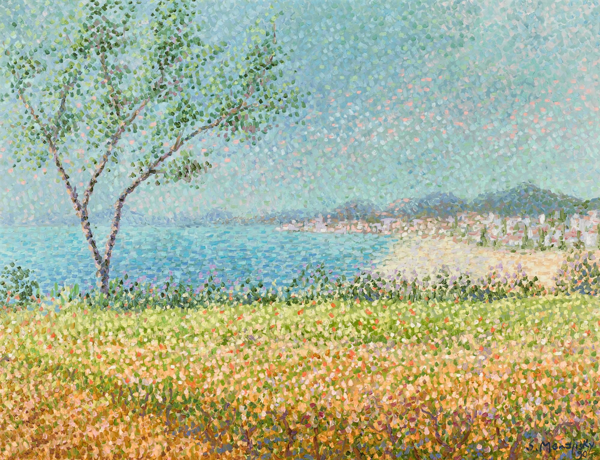 Serge Mendjisky - Paysage de Bretagne