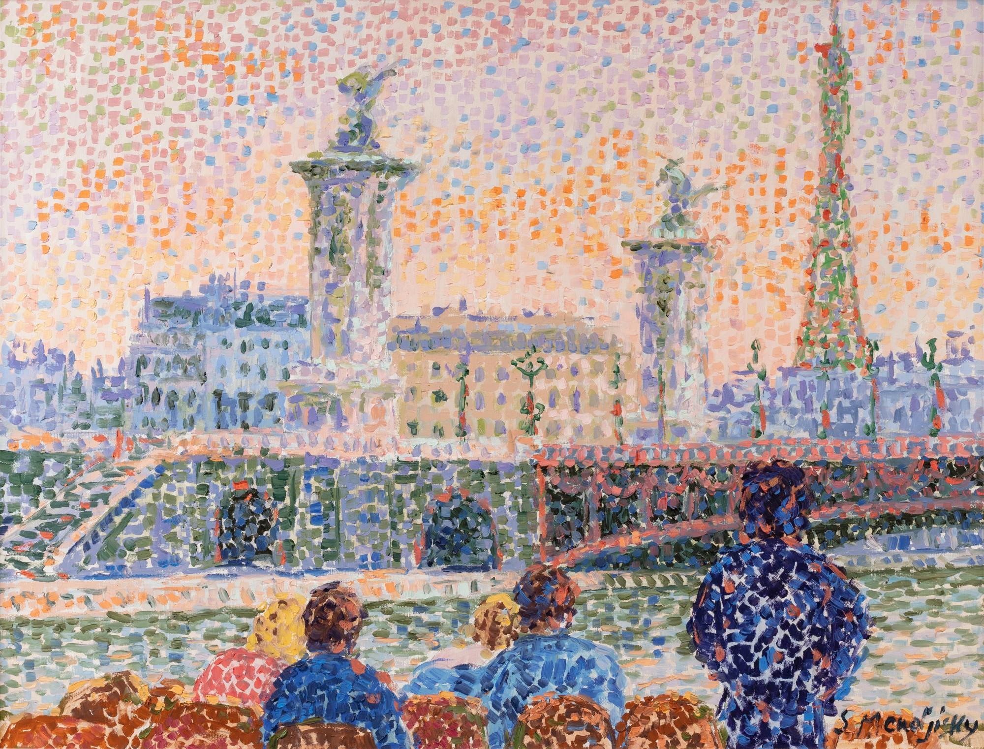Serge Mendjisky - Pont Alexandre III