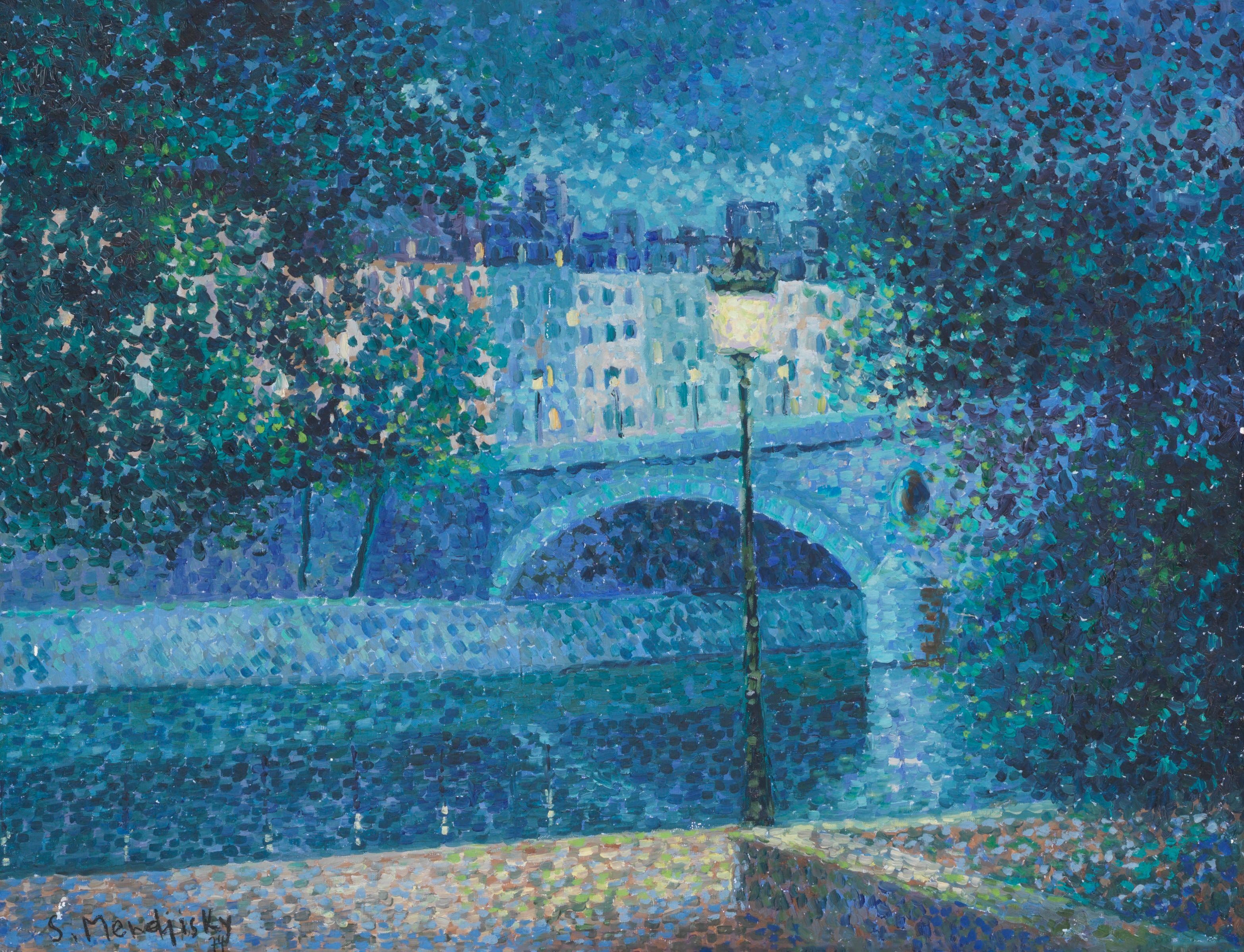 Serge Mendjisky - Quai des Celestins, Paris