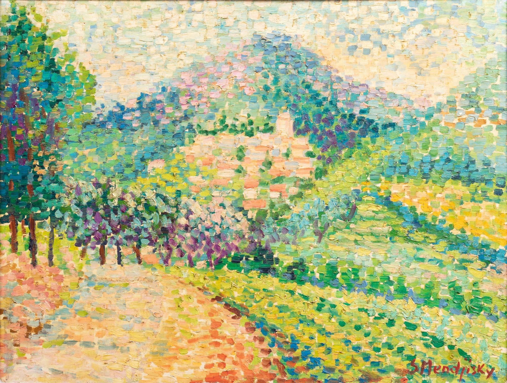 Serge Mendjisky - Variation sur la Sainte Victoire