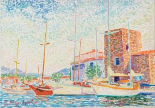 Serge Mendjisky - Vue de Port-Grimaud