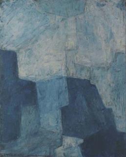 Serge Poliakoff - Bleu et gris bleu