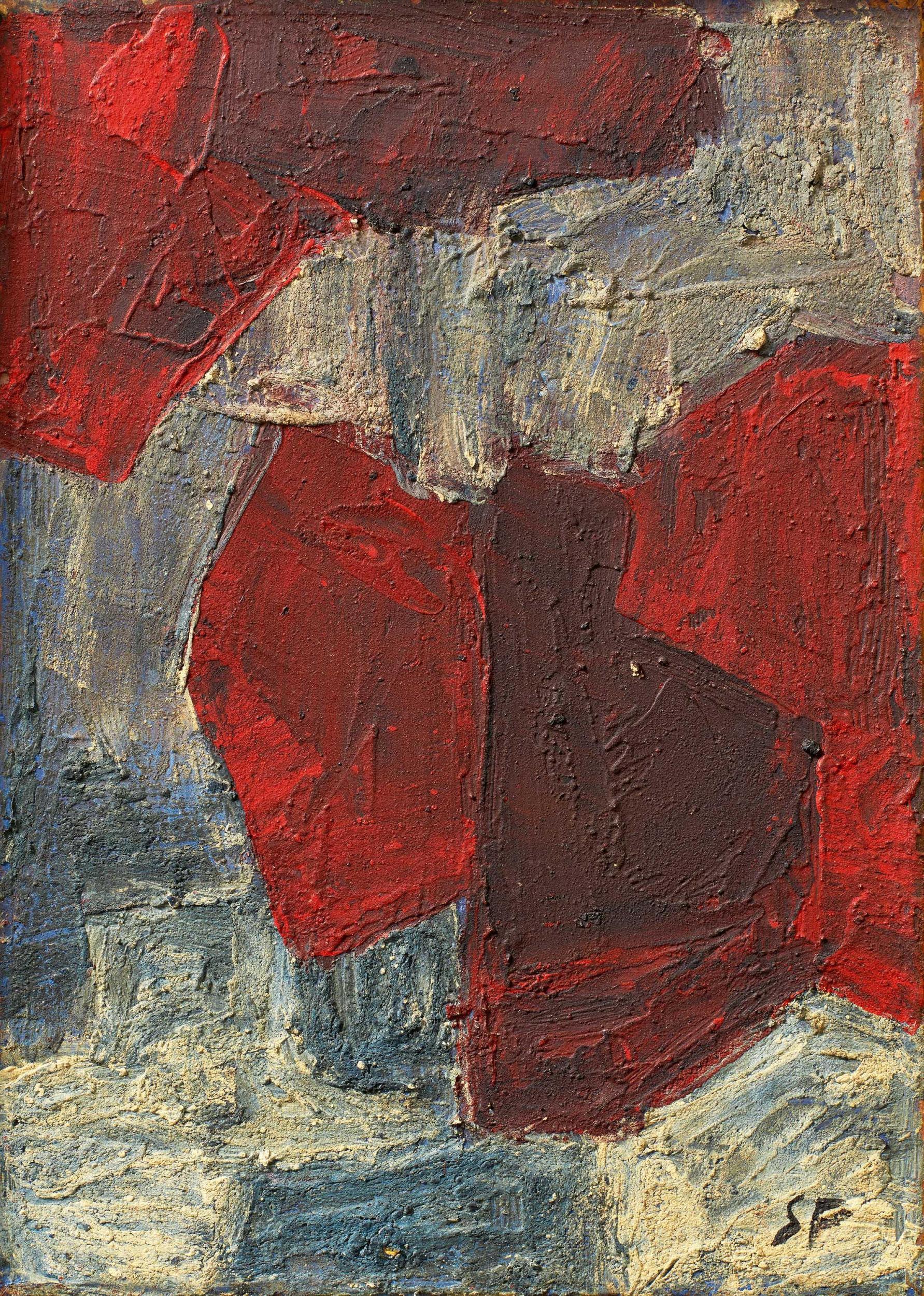 Serge Poliakoff - Composition abstraite.