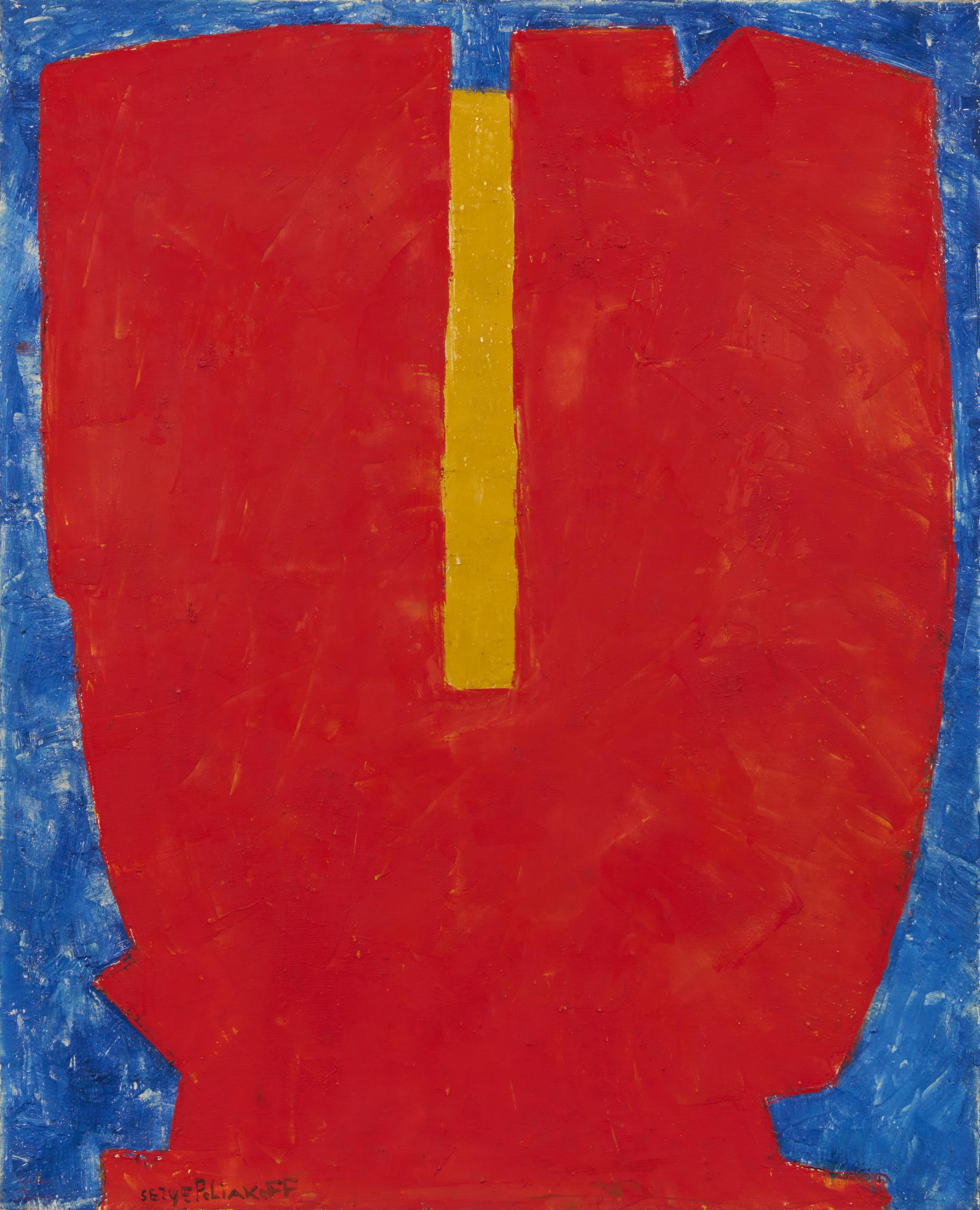 Serge Poliakoff - Composition abstraite.