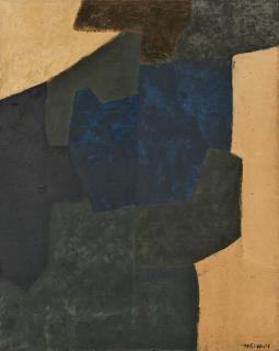 Serge Poliakoff - Composition abstraite.