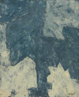 Serge Poliakoff - Composition bleue
