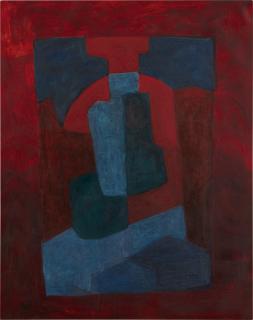 Serge Poliakoff - Composition Bleues Vertes Rouges Et Lie De Vin [Composition Blues Greens Reds And Burgundy]